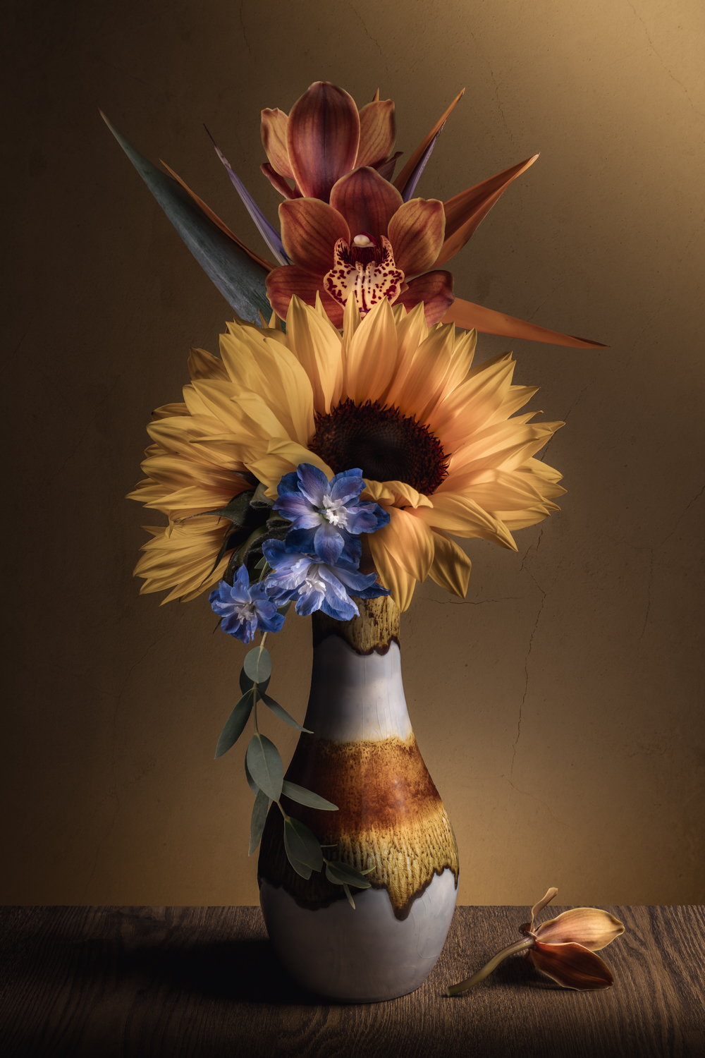 Zonnebloem stilleven – Fine Art bloemenfotografie